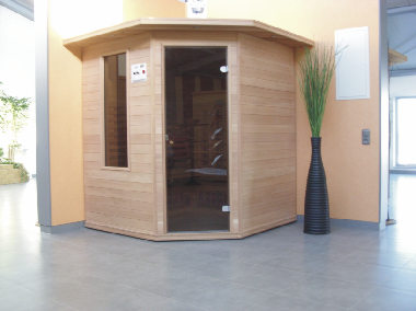 Infrarotkabine f&uuml;r Gewerbe und therapeutische Anwendung.